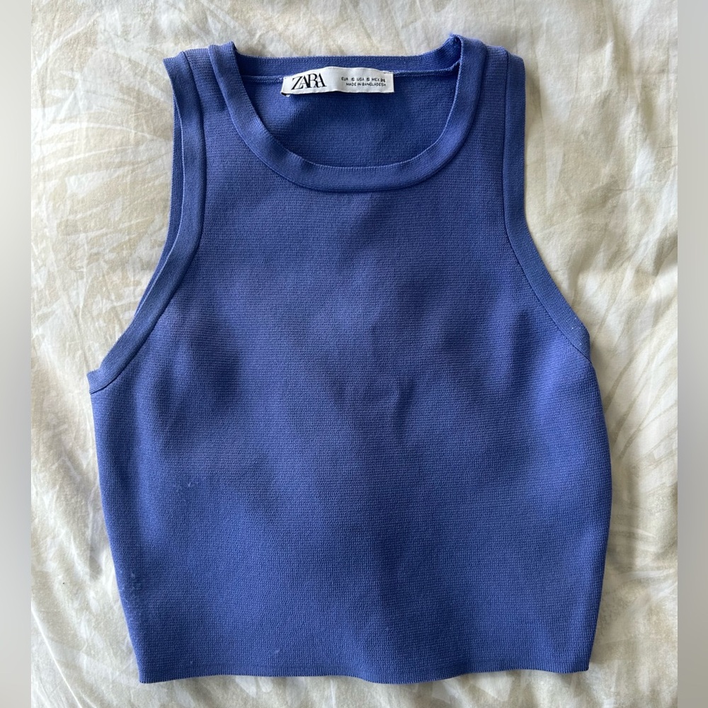 Zara Purple Tank US S
